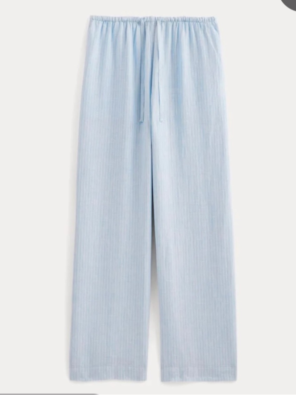Lake women’s small blue white stripe pajama pants
